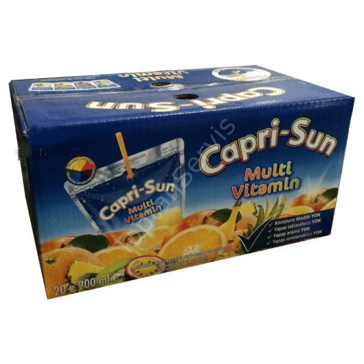 CAPRI-SUN MULTİ VİTAMİN 200 ML 1X20 KOLİ