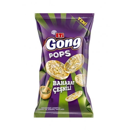 ETİ GONG POPS 80 GR.BAHARAT CESNILI