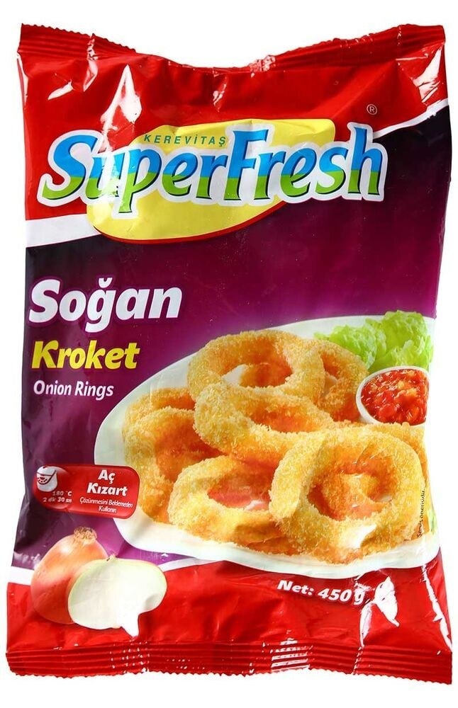 SÜPERFRESH SOĞAN KROKET GURME 450 GR.