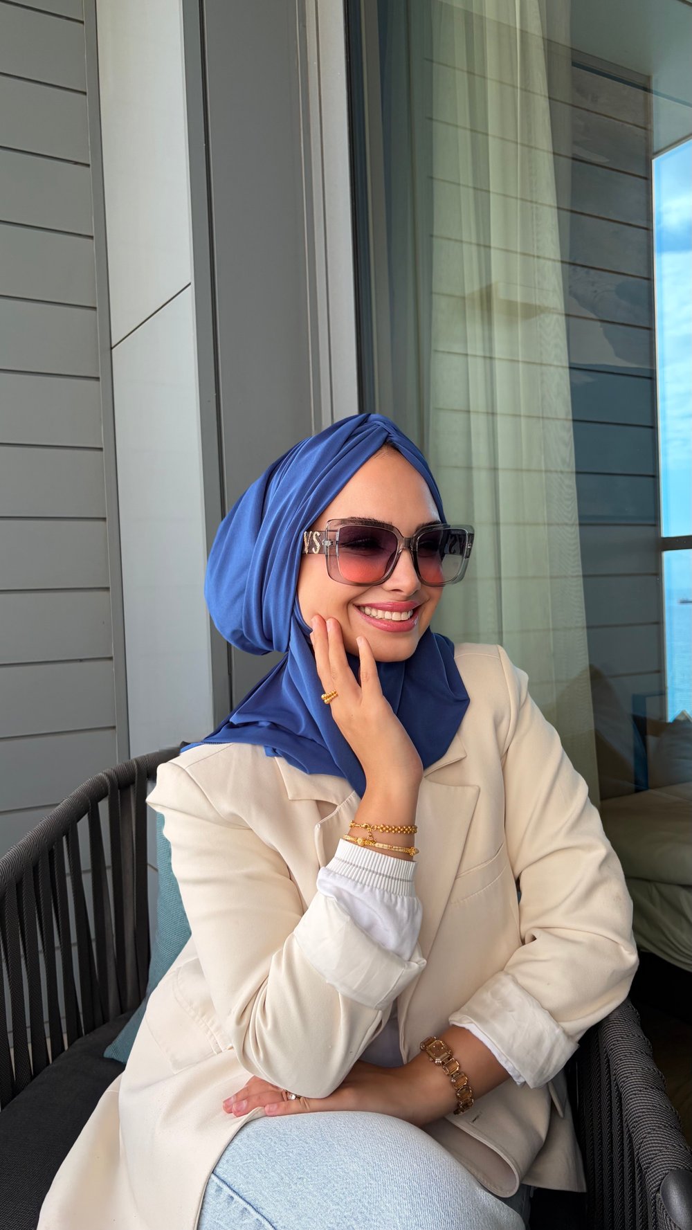 İndigo Düğüm Mutli Hijab