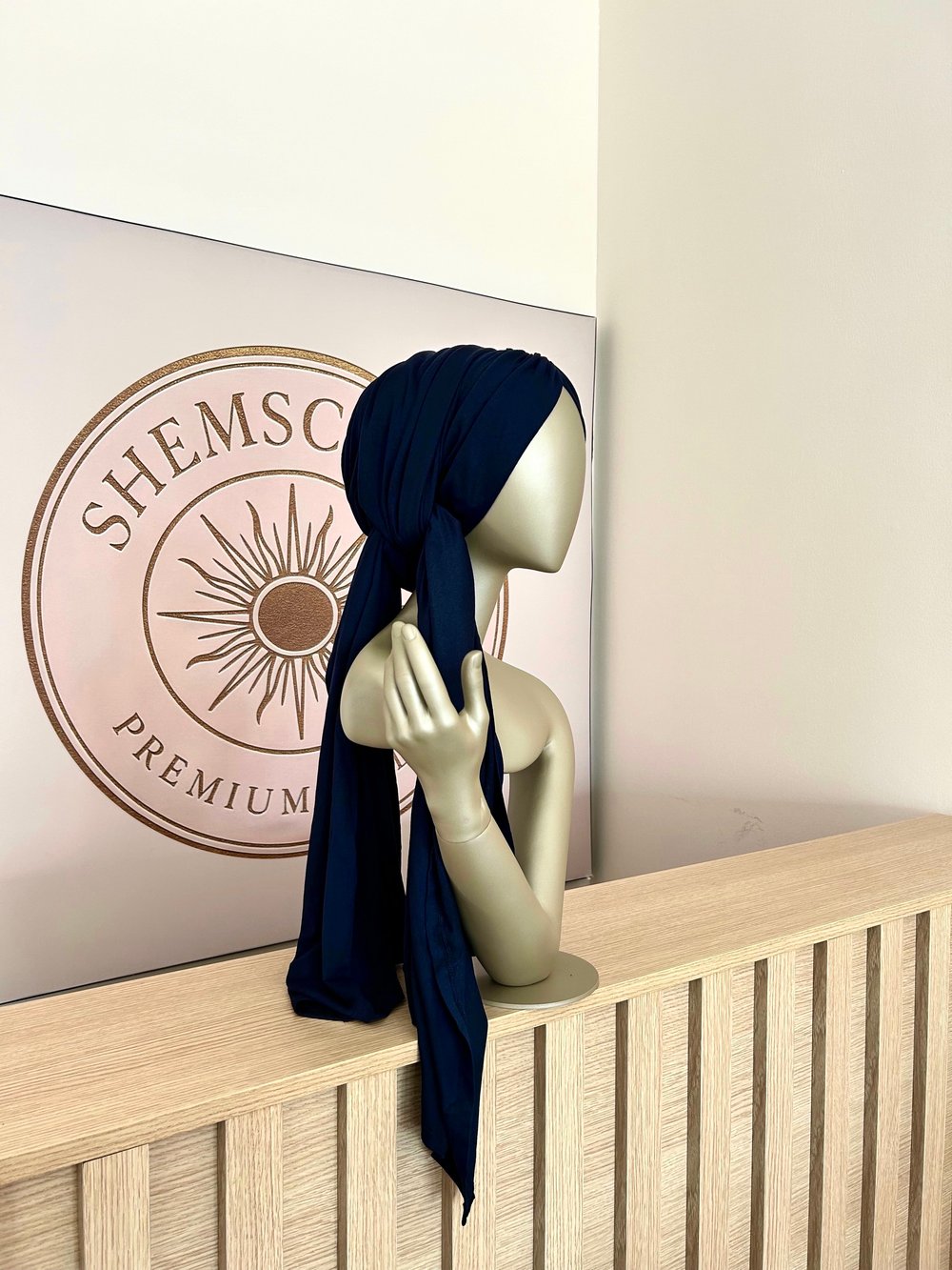 Lacivert Penye Exclusive Boneşal