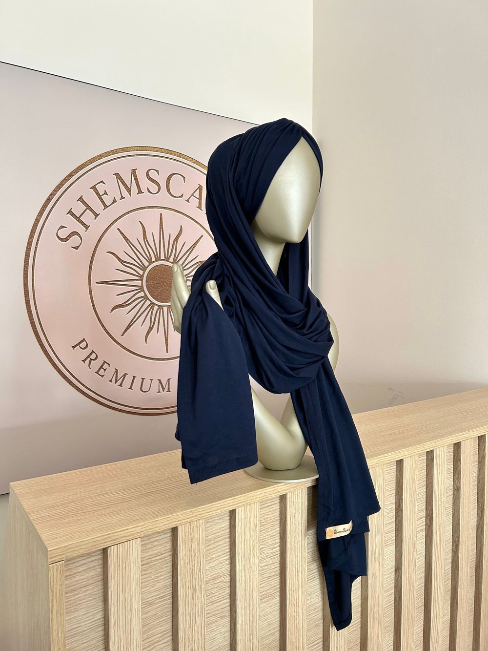 Lacivert Penye Exclusive Boneşal