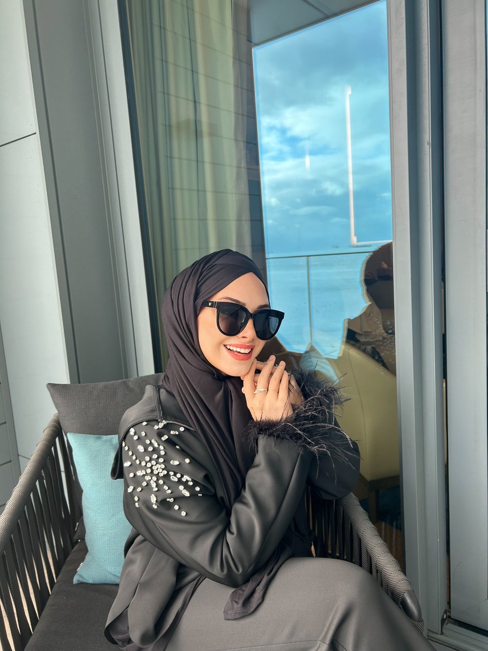 Siyah Penye Premium Boneşal