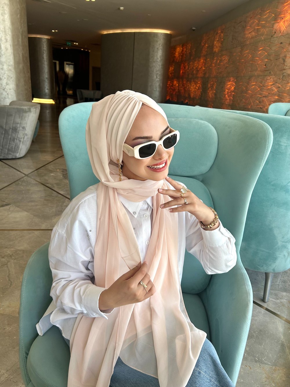 Vanilya Exclusive Büzgülü Boneşal