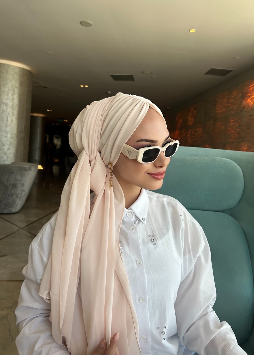 Vanilya Exclusive Büzgülü Boneşal