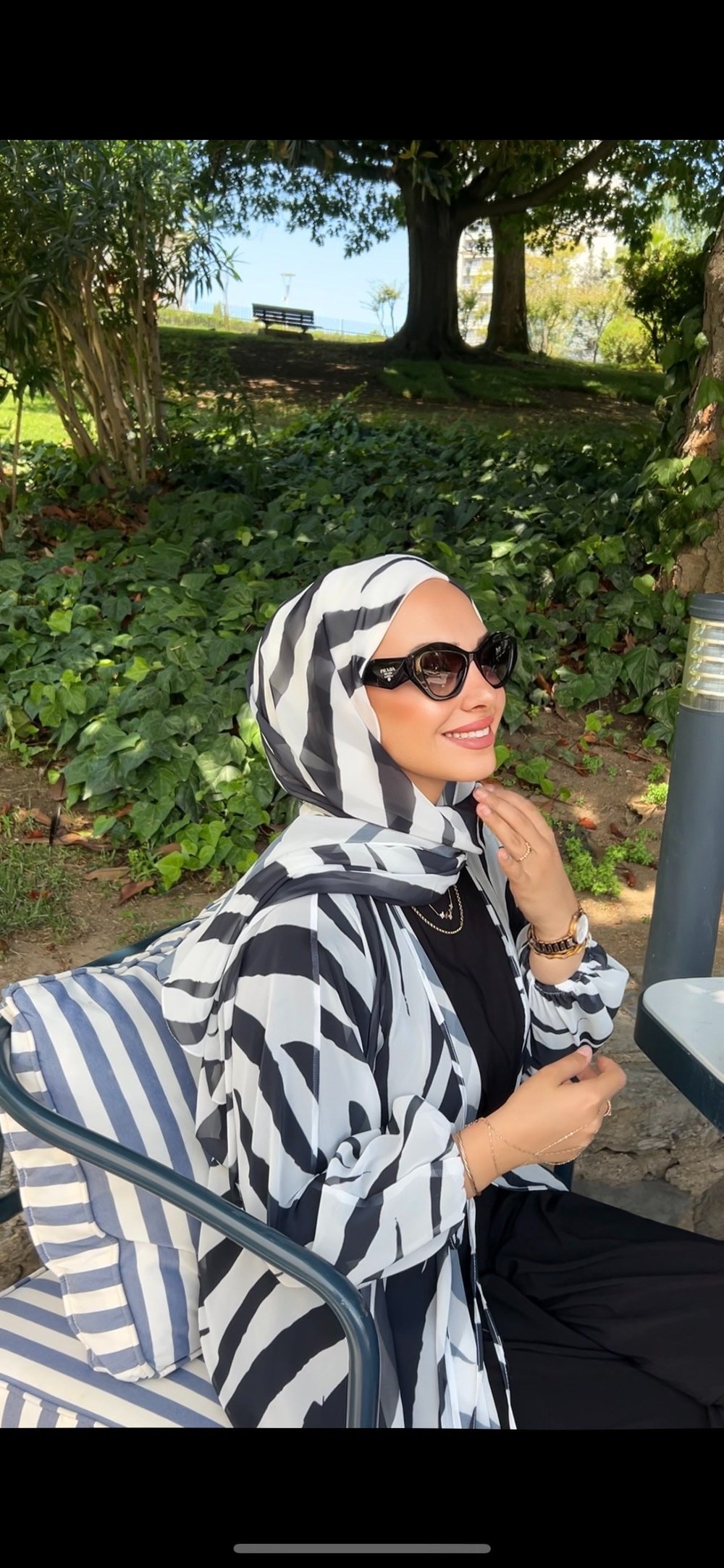 Zebra Desenli Pareo 