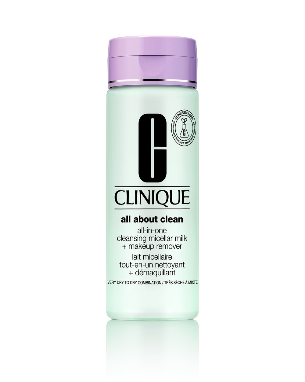 Clinique All About Clean™ Micellar Temizleyici Süt ve Makyaj Temizleyici 200ml | Kuru/Karma Cilt Tipi
