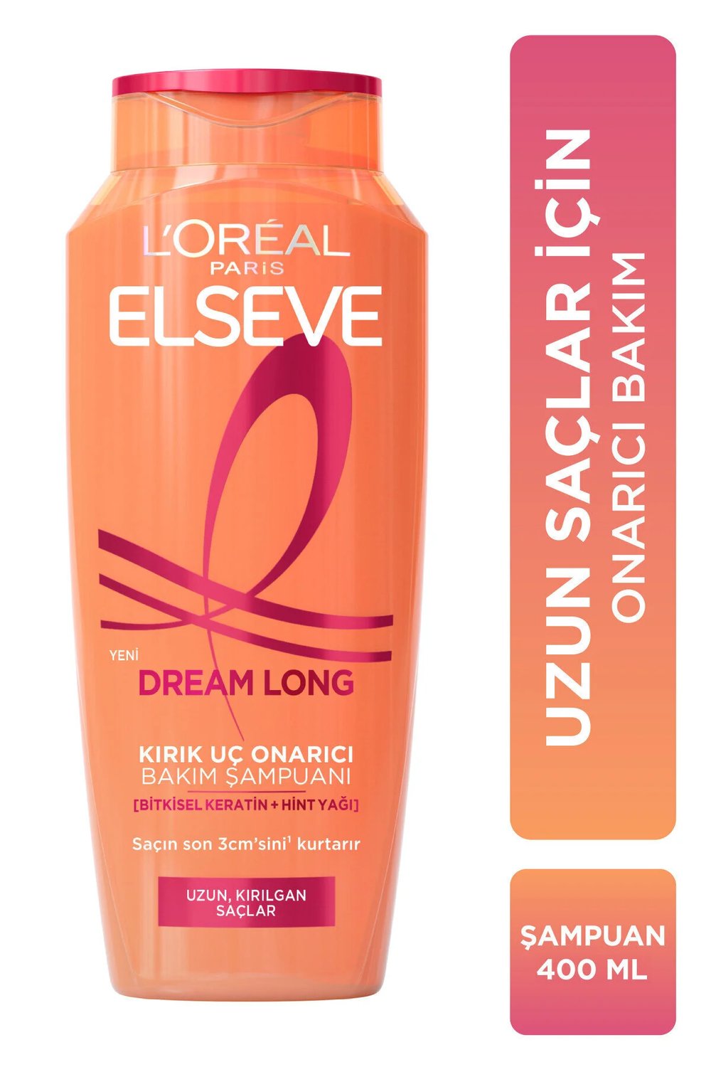 Elseve Dream Long Kırık Uç Onarıcı Bakım Şampuanı 400 ml