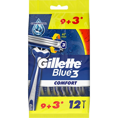 Gillette 3 Comfort Kullan At Tıraş Bıçağı 9+3 12lı