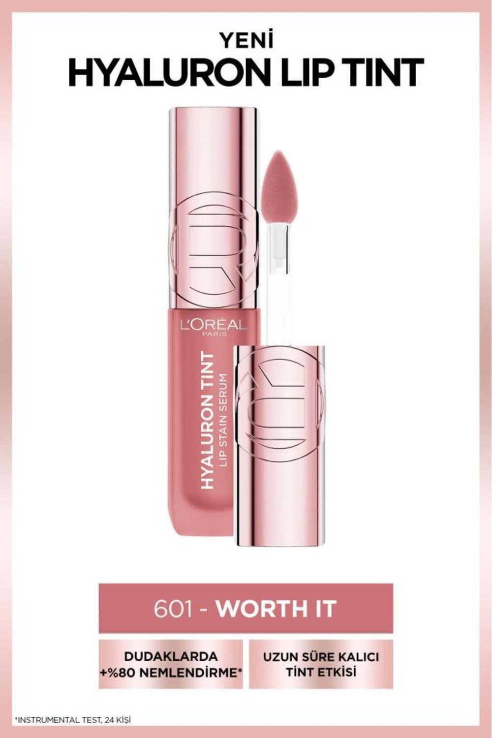 Hyaluron Lip Tint Dudak Parlatıcı - 601 Worth It