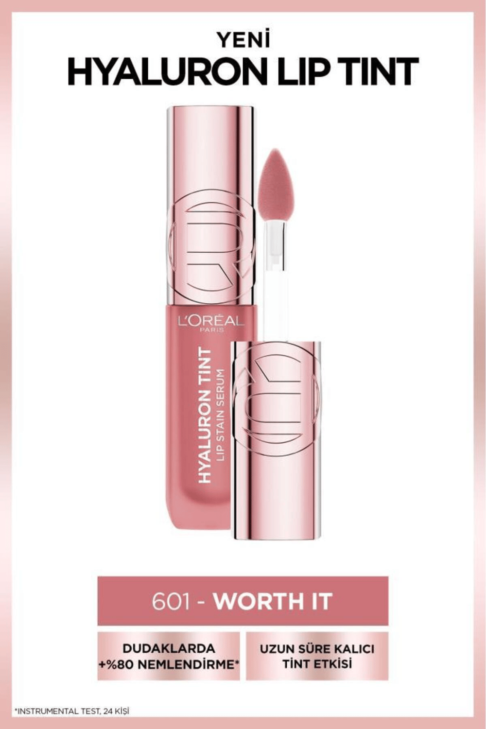 Hyaluron Lip Tint Dudak Parlatıcı - 601 Worth It