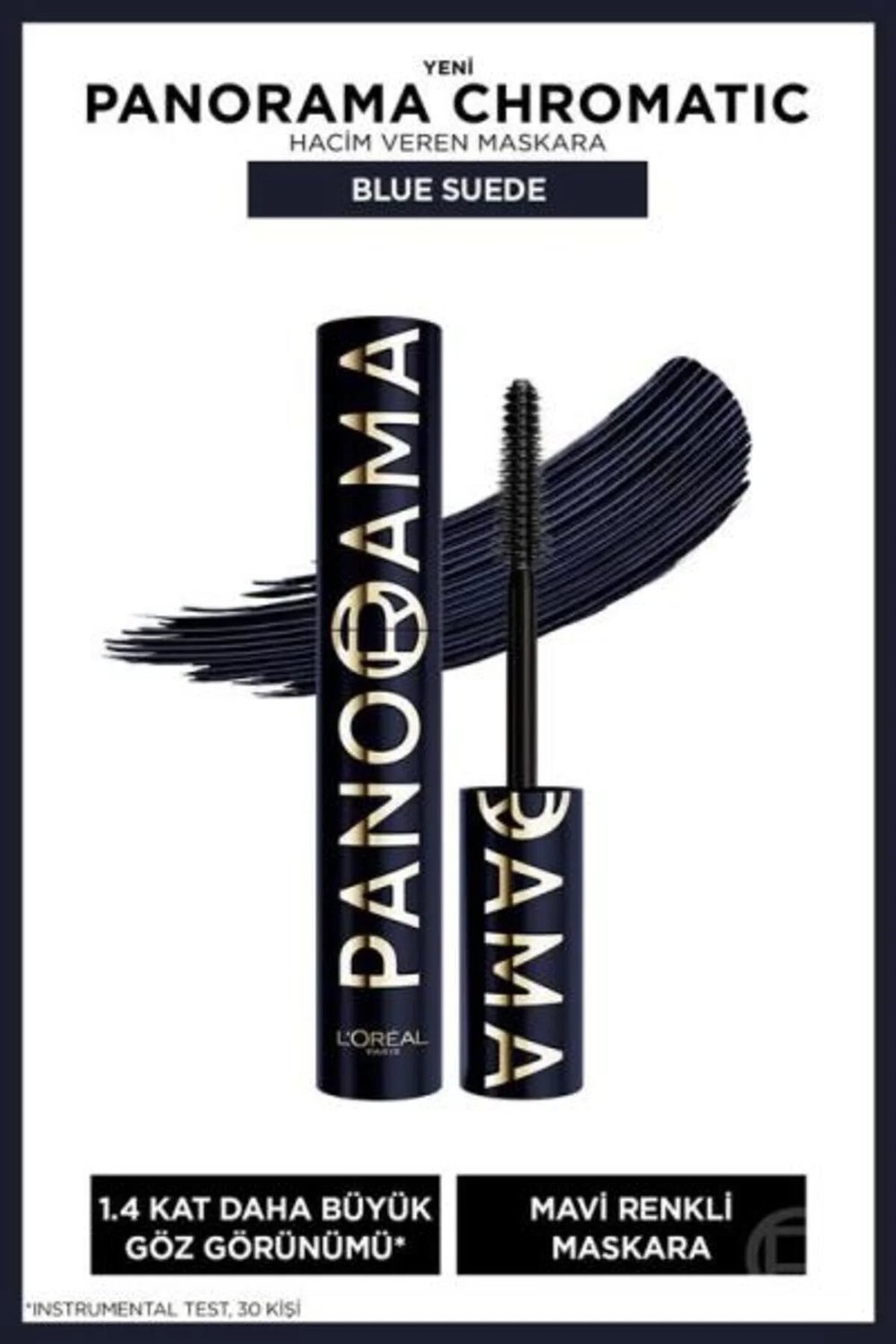 L'Oreal Paris Panorama Chromatic Maskara Blue Seudede