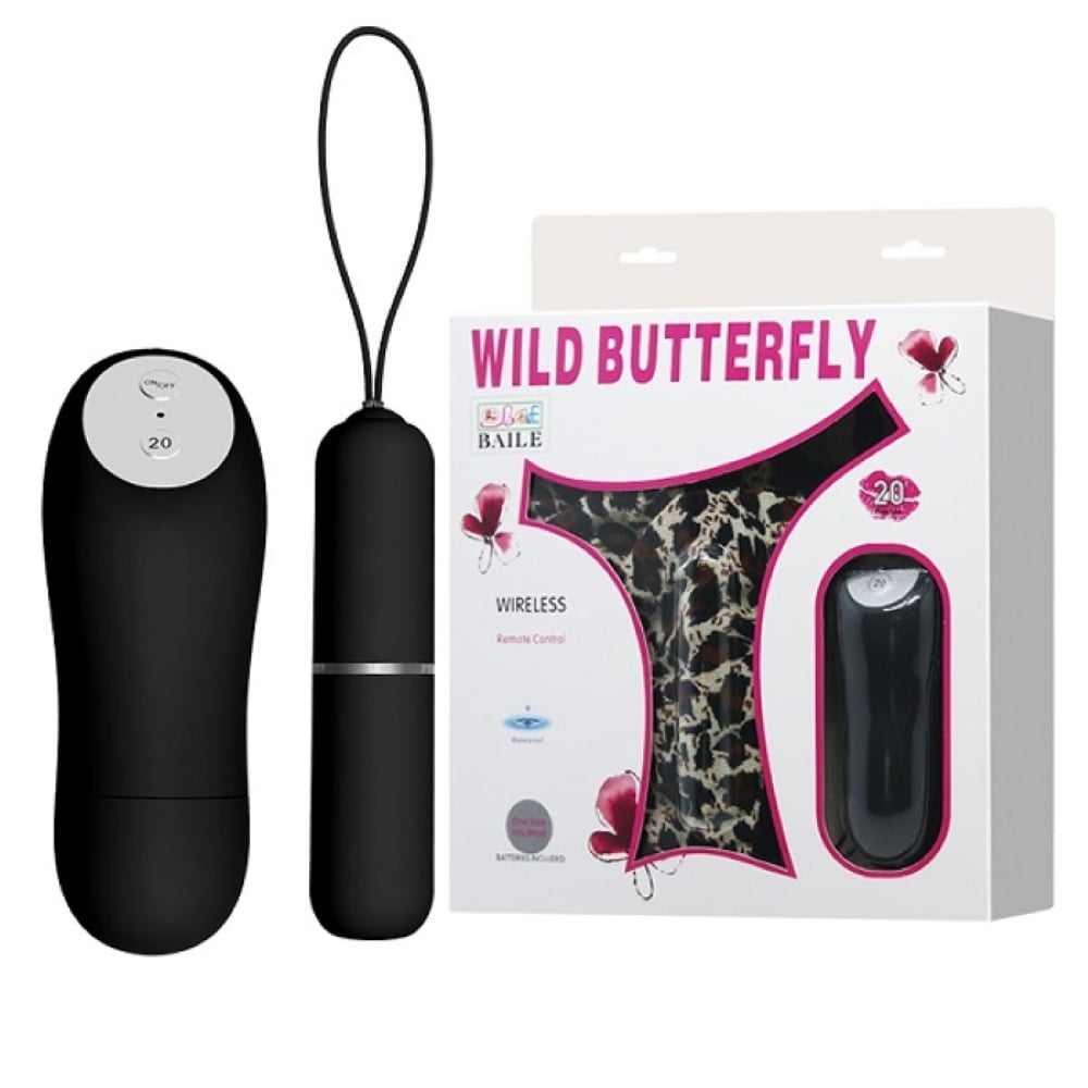 Wild 20Titreşimli Uzaktan Kumandalı Klitoris Vibratör Mastürbatör