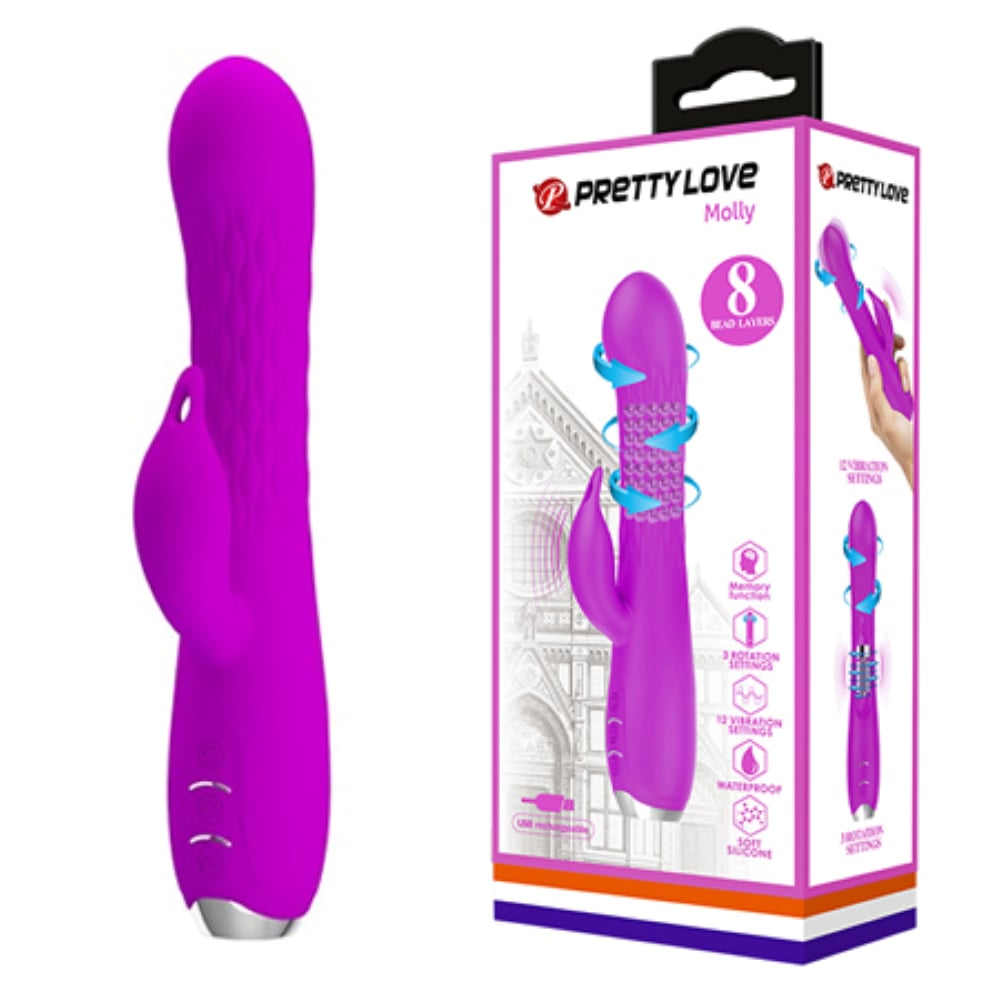 12 Titreşimli 3 Farklı Rotasyonlu Usb şarjlı Yeni Nesil Vibratör