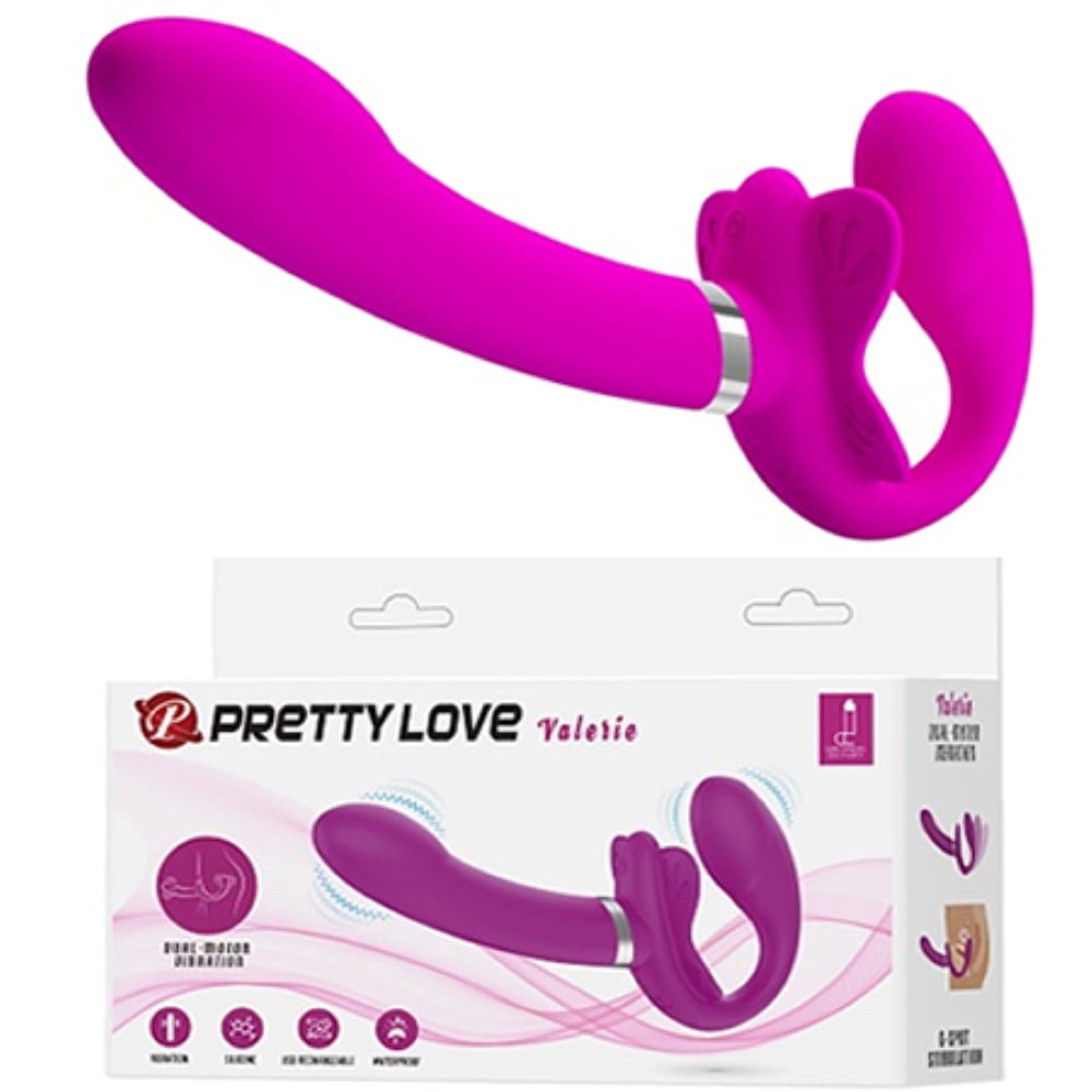 12 Titreşimli Silikon Strap-on Usb şarjlı Süper Lüks Vibratör