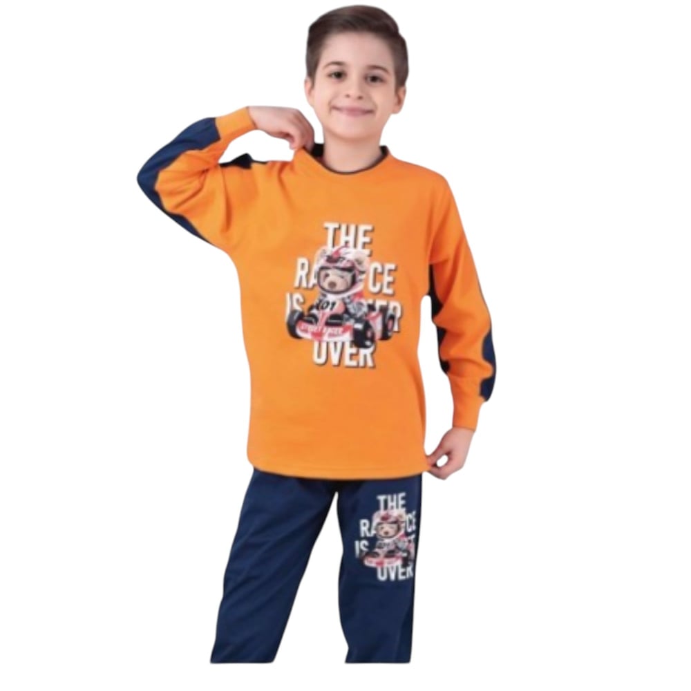 Kapi Kids 7011 Erkek Çocuk Uzun Kol Pijama Takım