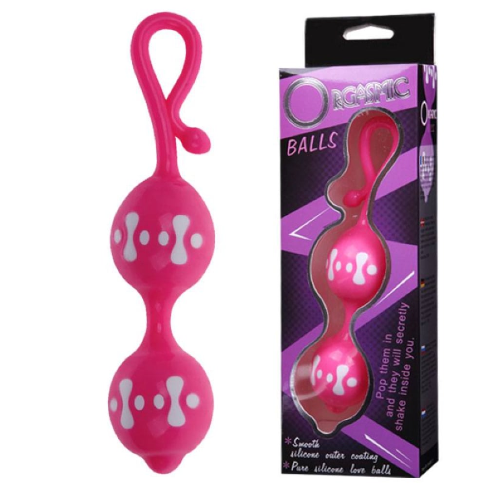 Orgasmic Kegel Egzersiz Topları Mıknatıslı Anal Vajinal Zevk Topu