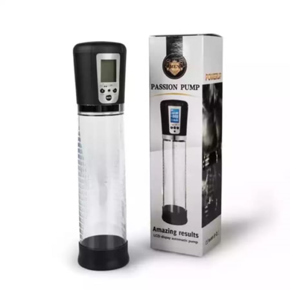 USB Şarjlı LED Ekranlı 4 Titreşimli Tam Otomatik Penis Pompası