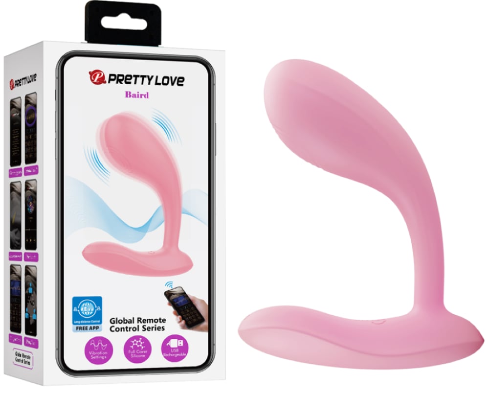 12 Titreşimli Kavisli G-Spot APP Vibratör
