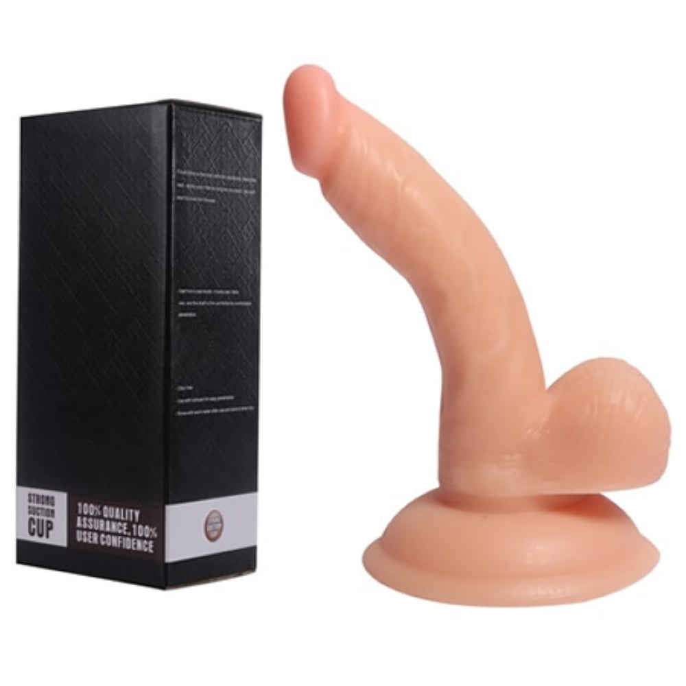 Jack's 13 CM Güçlü Vantuzlu Gerçekçi Realistik Dildo Anal Penis