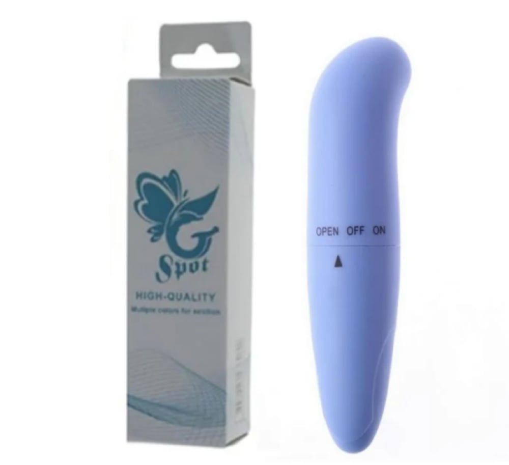12 Cm Titreşimli G-Spot Vibratör Anal Vajinal Masturbatör