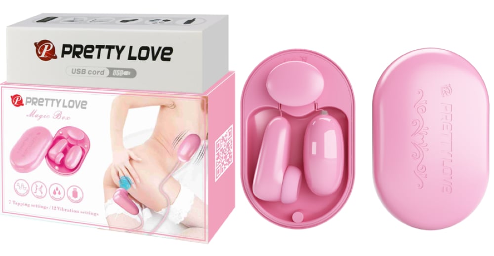 Magic Box Anal ve Vajinal 12 Titreşimli Uyarıcılı Orgazm Topu