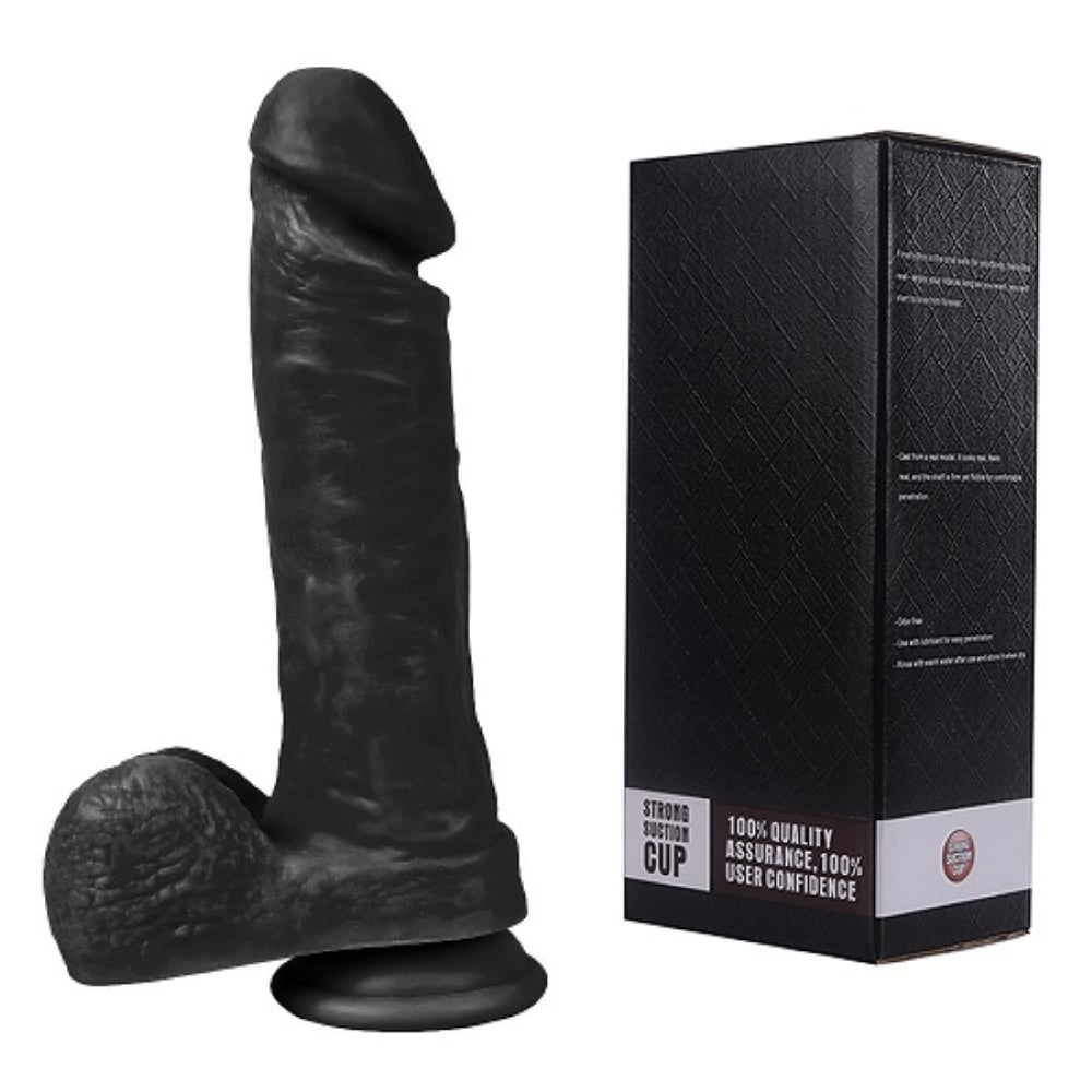 XS Wolf King Kalın Penis Et Dokusu Süper Realistik Dildo 22 cm