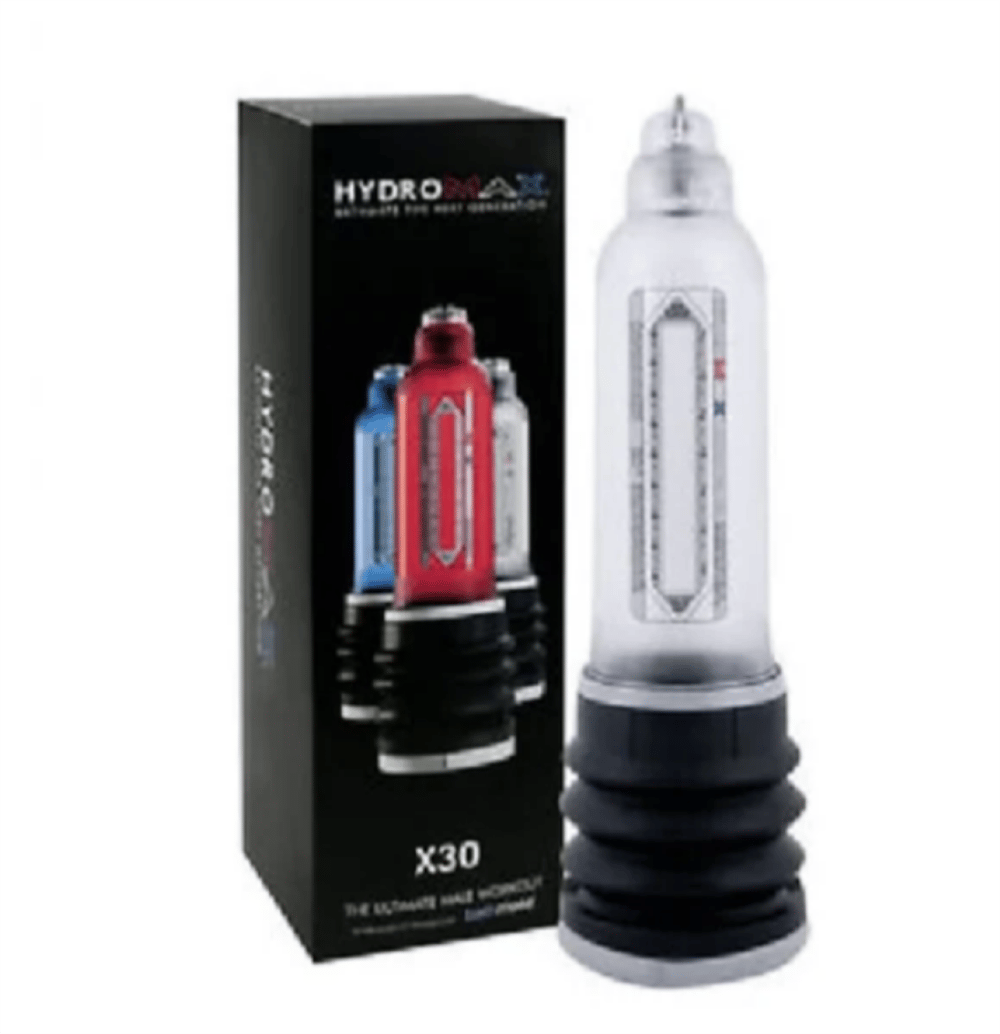 HYDROMAX  X30 SULU PENİS VAKUM POMPASI BEYAZ