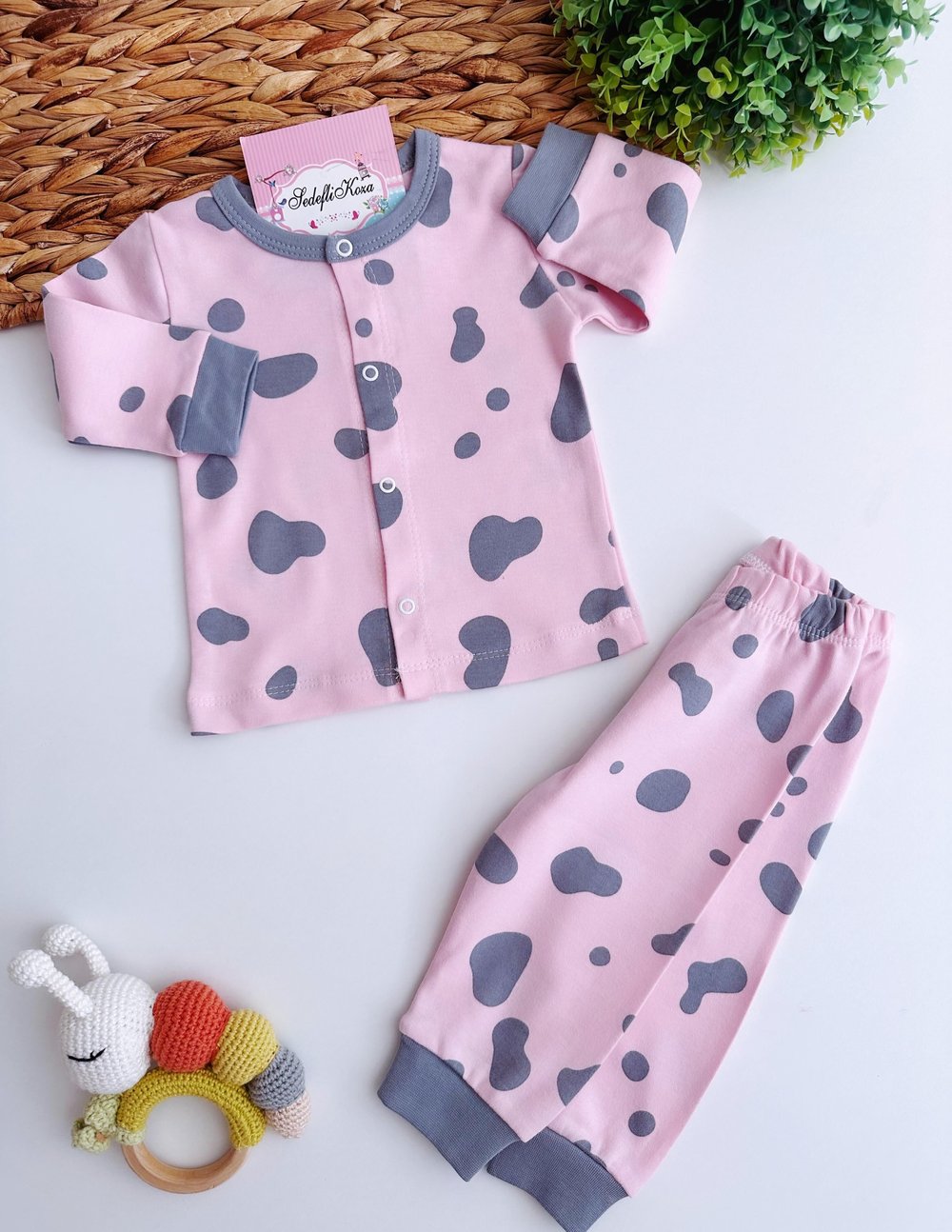 Sevimli desen pijama takım 