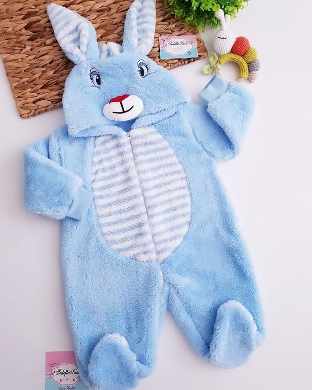 Tavşan Kulak Peluş Tulum