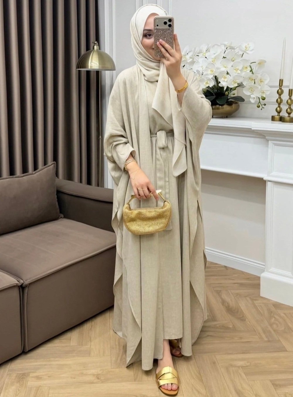 Noir Abaya Takım