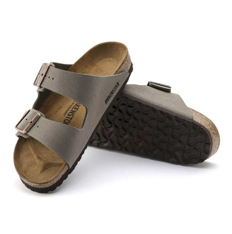 BIRKENSTOCK ARIZONA BF NU UNISEX TAŞ RENGİ ÇİFT BANTLI TERLİK 151213