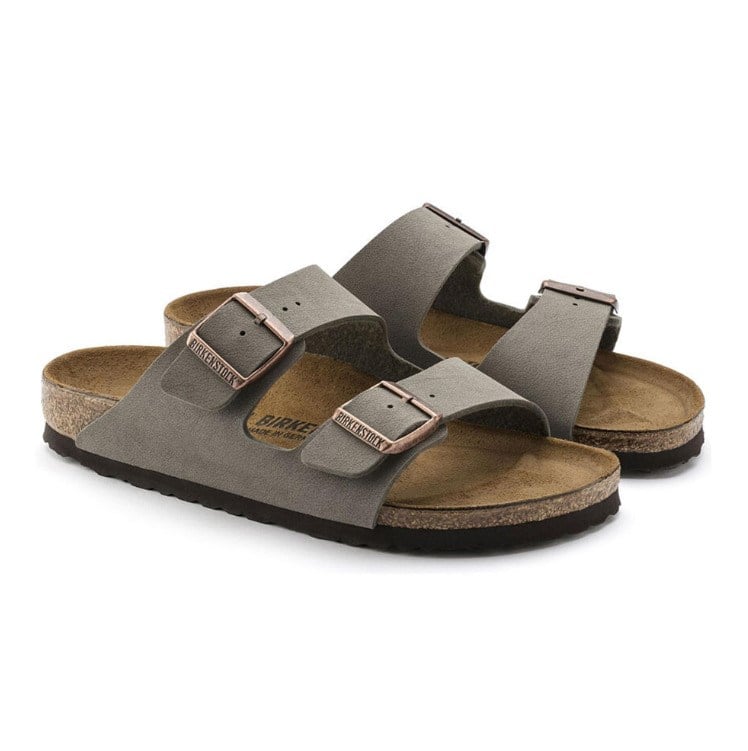 BIRKENSTOCK ARIZONA BF NU UNISEX TAŞ RENGİ ÇİFT BANTLI TERLİK 151213