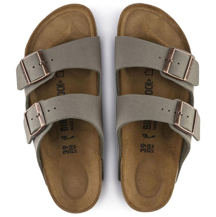 BIRKENSTOCK ARIZONA BF NU UNISEX TAŞ RENGİ ÇİFT BANTLI TERLİK 151213