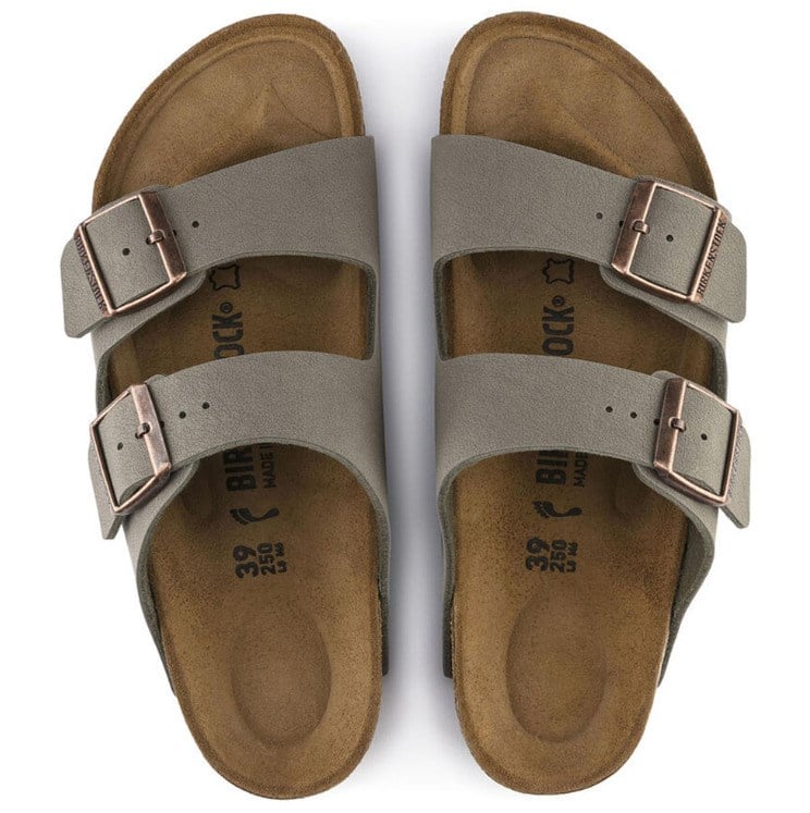 BIRKENSTOCK ARIZONA BF NU UNISEX TAŞ RENGİ ÇİFT BANTLI TERLİK 151213