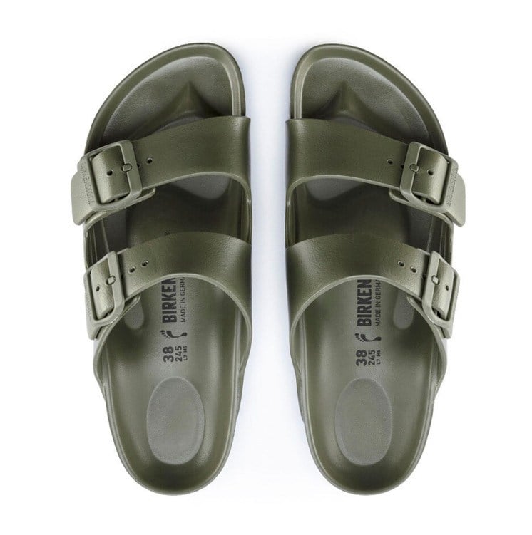 BIRKENSTOCK ARIZONA EVA SUYA DAYANIKLI HAKİ ÇİFT BANTLI ERKEK TERLİK 1019094