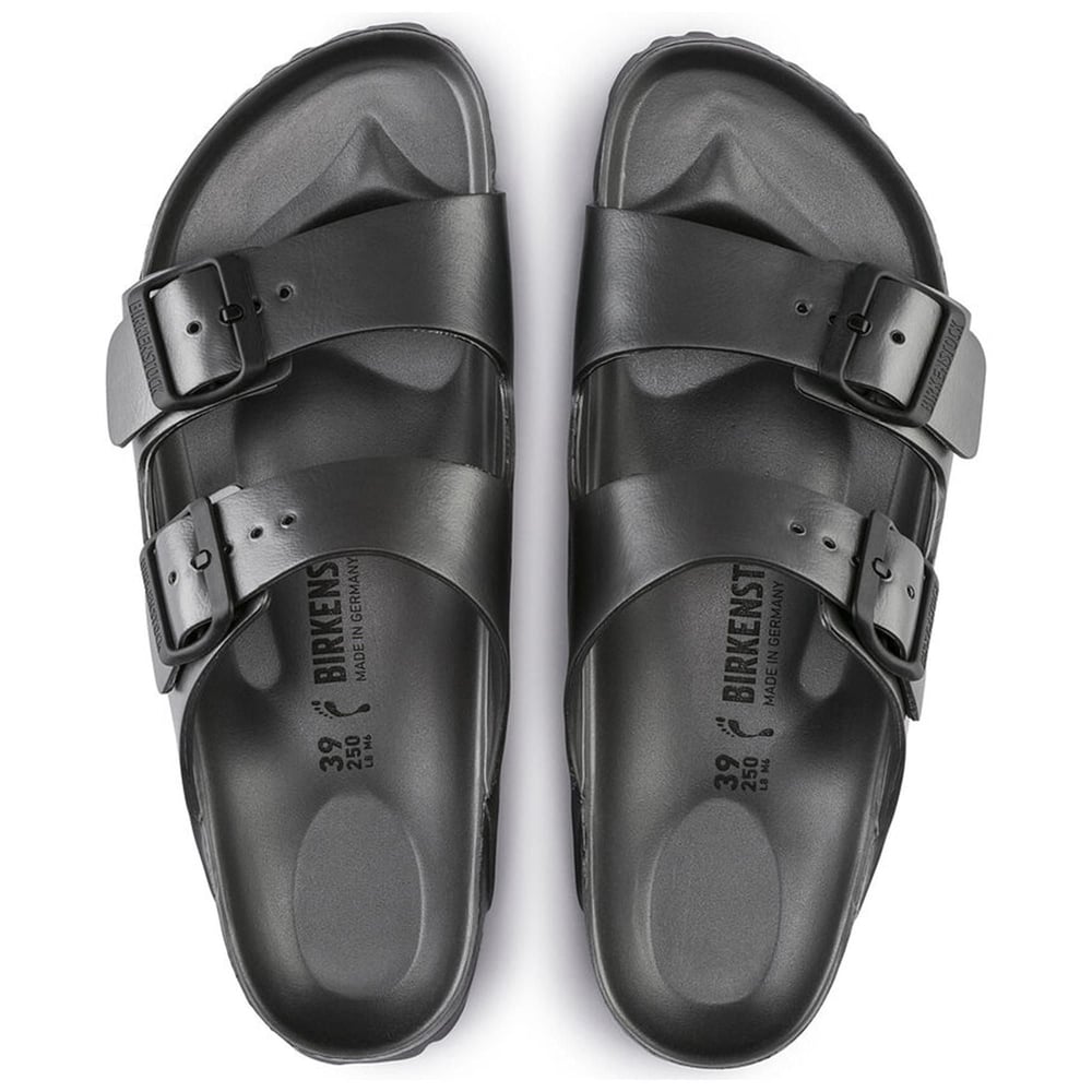 BIRKENSTOCK ARIZONA EVA SUYA DAYANIKLI ANTRASİT ÇİFT BANTLI ERKEK TERLİK 1001497