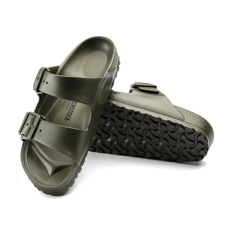 BIRKENSTOCK ARIZONA EVA SUYA DAYANIKLI HAKİ ÇİFT BANTLI ERKEK TERLİK 1019094