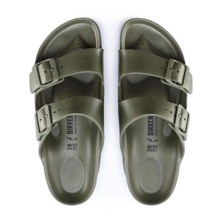 BIRKENSTOCK ARIZONA EVA SUYA DAYANIKLI HAKİ ÇİFT BANTLI ERKEK TERLİK 1019094