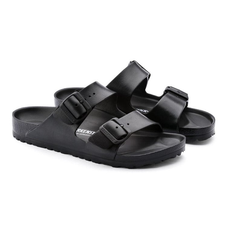 BIRKENSTOCK ARIZONA EVA SUYA DAYANIKLI SİYAH ÇİFT BANTLI ERKEK TERLİK 129421