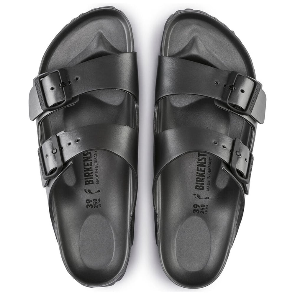 BIRKENSTOCK ARIZONA EVA SUYA DAYANIKLI ANTRASİT ÇİFT BANTLI ERKEK TERLİK 1001497