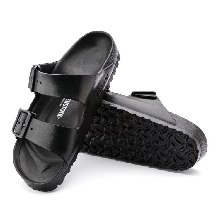 BIRKENSTOCK ARIZONA EVA SUYA DAYANIKLI SİYAH ÇİFT BANTLI ERKEK TERLİK 129421