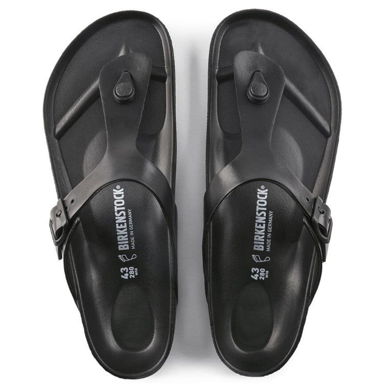 BIRKENSTOCK GIZEH EVA SUYA DAYANIKLI SİYAH PARMAK ARASI UNISEX TERLİK 128201