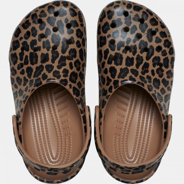 CROCS CLASSIC ANIMAL CLOG LEOPAR ÇOCUK TERLİK 211881