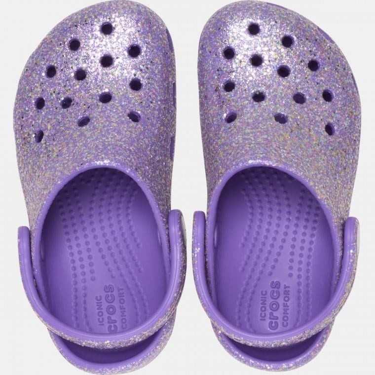 CROCS CLASSIC FANTASY GLITTER CLOG T SİMLİ KIZ ÇOCUK TERLİK 212562