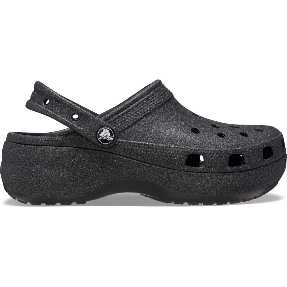 CROCS CLASSIC PLATFORM GLITTER CLOGW SİMLİ KADIN TOPUKLU TERLİK 207241