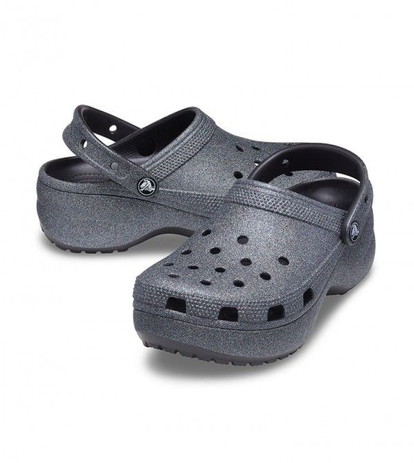 CROCS CLASSIC PLATFORM GLITTER II CLOG W KADIN TERLİK 207770