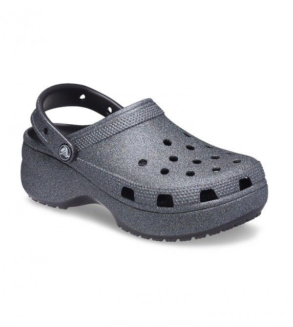 CROCS CLASSIC PLATFORM GLITTER II CLOG W KADIN TERLİK 207770