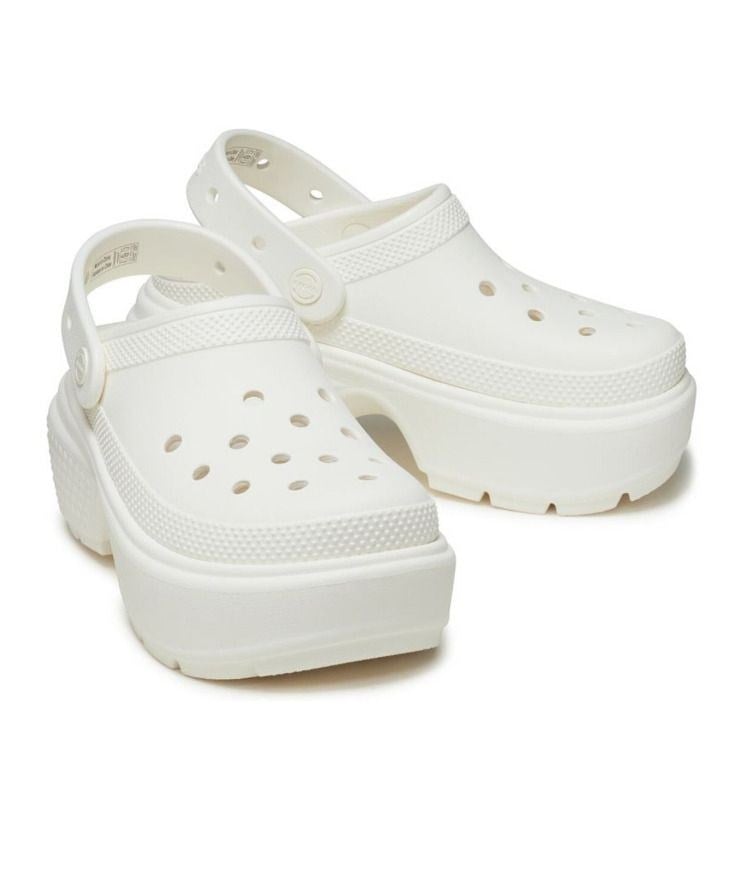 CROCS STOMP CLOG YÜKSEK TOPUKLU KADIN TERLİK 209347
