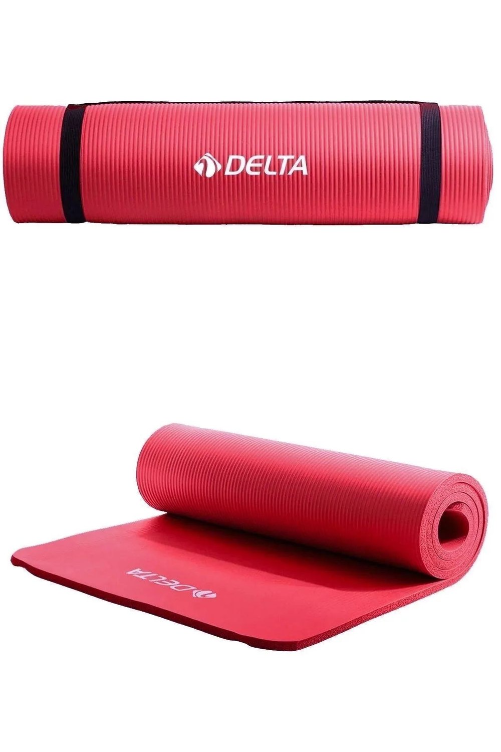 DELTA TNF686 10MM PİLATES MİNDERİ & YOGA MATI - KIRMIZI